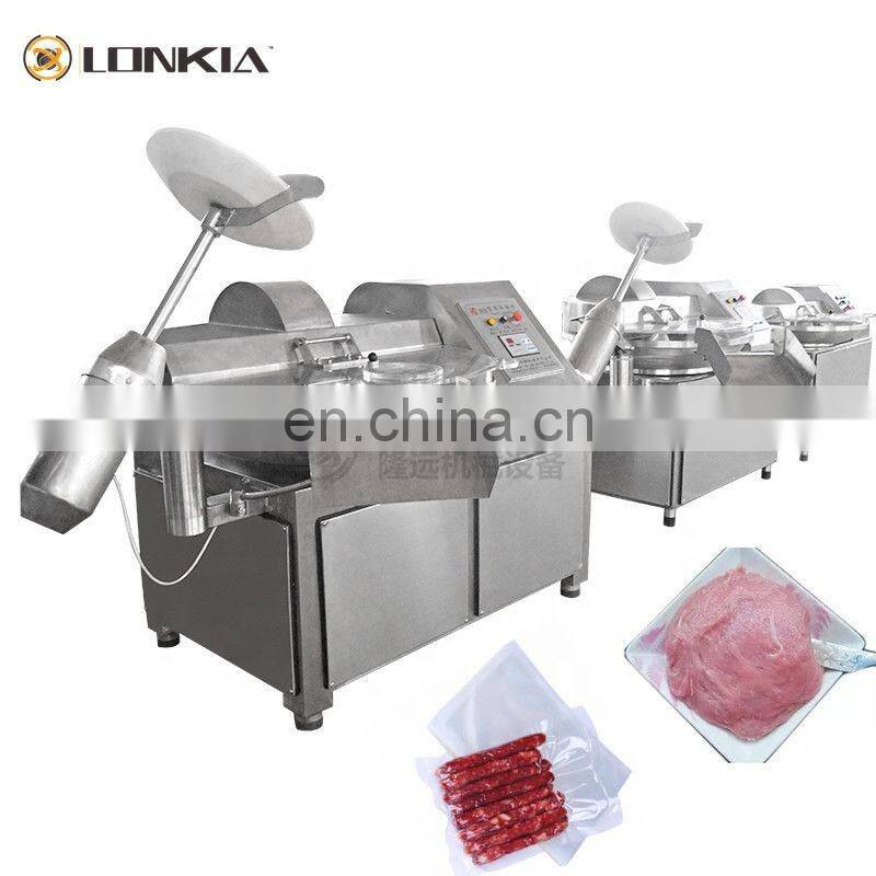 Meat Stuffing Bowl Chopper Machine  Meat Bowl Cutter For Sale  Meat Paste Chopping Mixing
