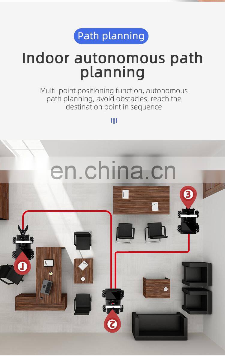 Assembled ROS MROS Lidar Car Mecanum Wheel Robot Car +4DOF Robotic Arm With 7" Touch Screen Range 12M/39.4FT