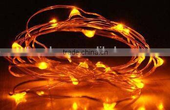 led copper wire string lights of fancy design