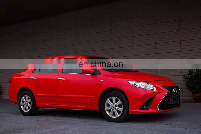 Runde High Quality Bumper For 07-13 Toyota Corolla Upgrade Lexus LS Front Bumper Body kits