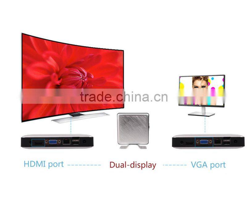 Intel Celeron J1800 Desktop PC Thin Client Computer Mini PC Ultra Small PC