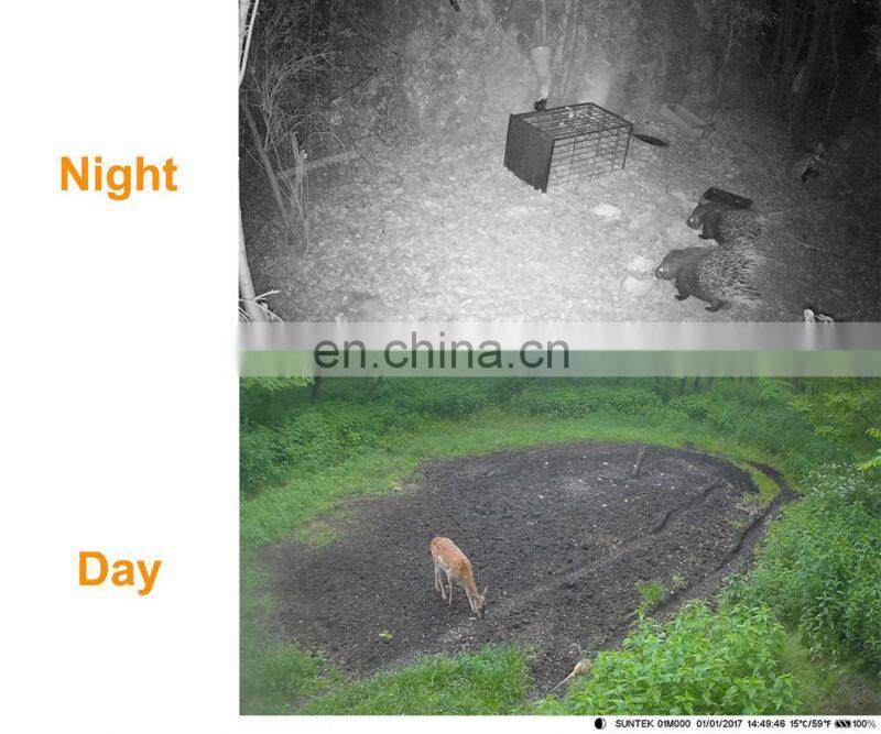 Outdoor Digital Waterproof Infrared 3 PIR 120 Degree Detection hunting thermo vision trail camera 24mp HC-802A