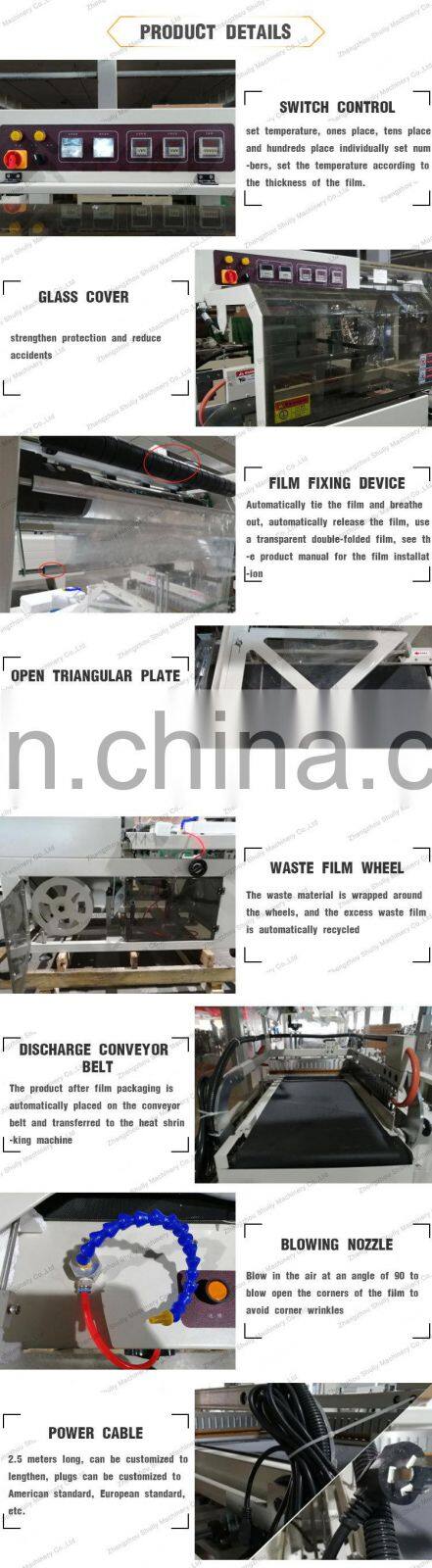 automatic packaging box thermal film shrinking sealing and cutting machine