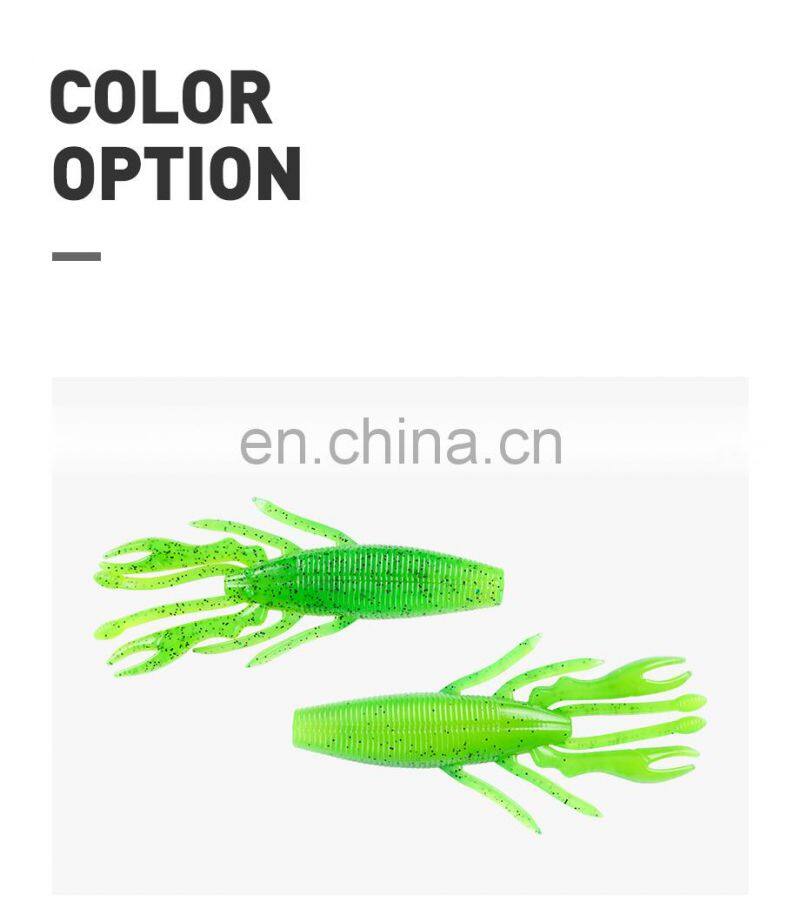 JOHNCOO 2020 New Artificial Manufacturer Soft Lures 75MM/95MM Artificial Soft Lures Fishing Lures Soft
