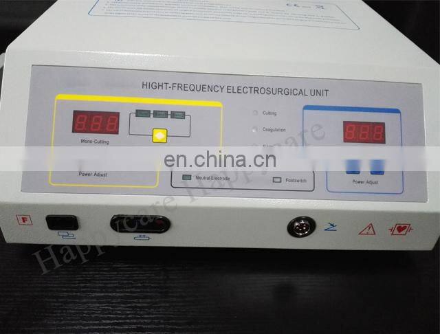 HC-I028 Cheap High frequency Electrosurgical unit /electrosurgical generator rf electrosurgical unit price
