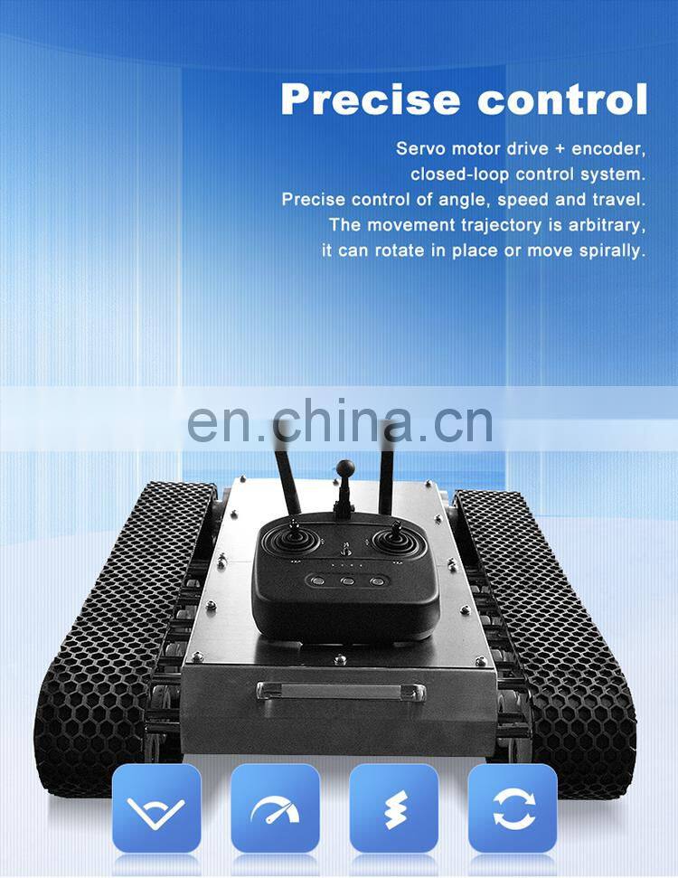 Crawler Chassis Robot Crawler Platform Mini Tracked Robot Chassis