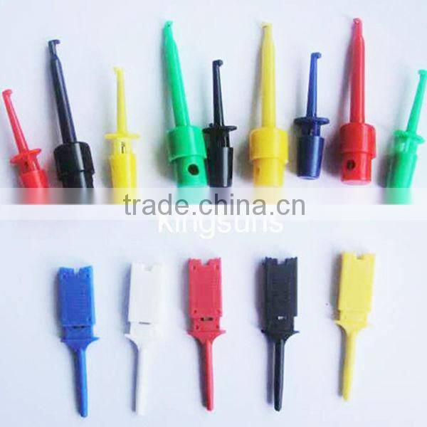 Mini Flat IC Grabber/SMD IC Hook Clip Grabbers Test Probe cable for multimeter