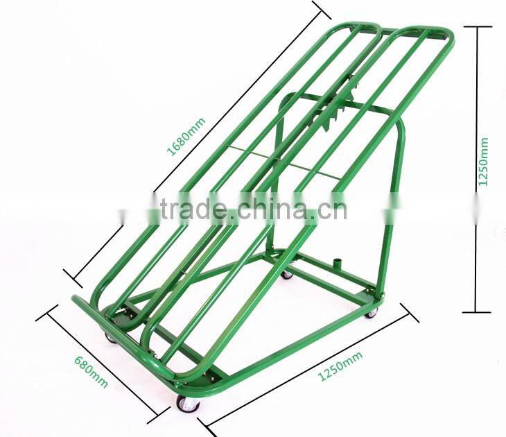 Steel fruit and vegetable display shelf