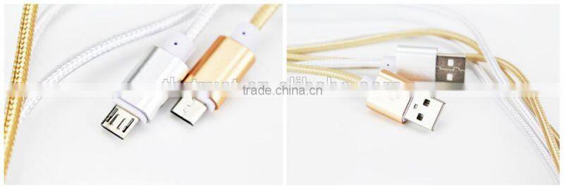 Good quality charger USB data transmission cable , magnetic 5pin USB cable for mobile phone