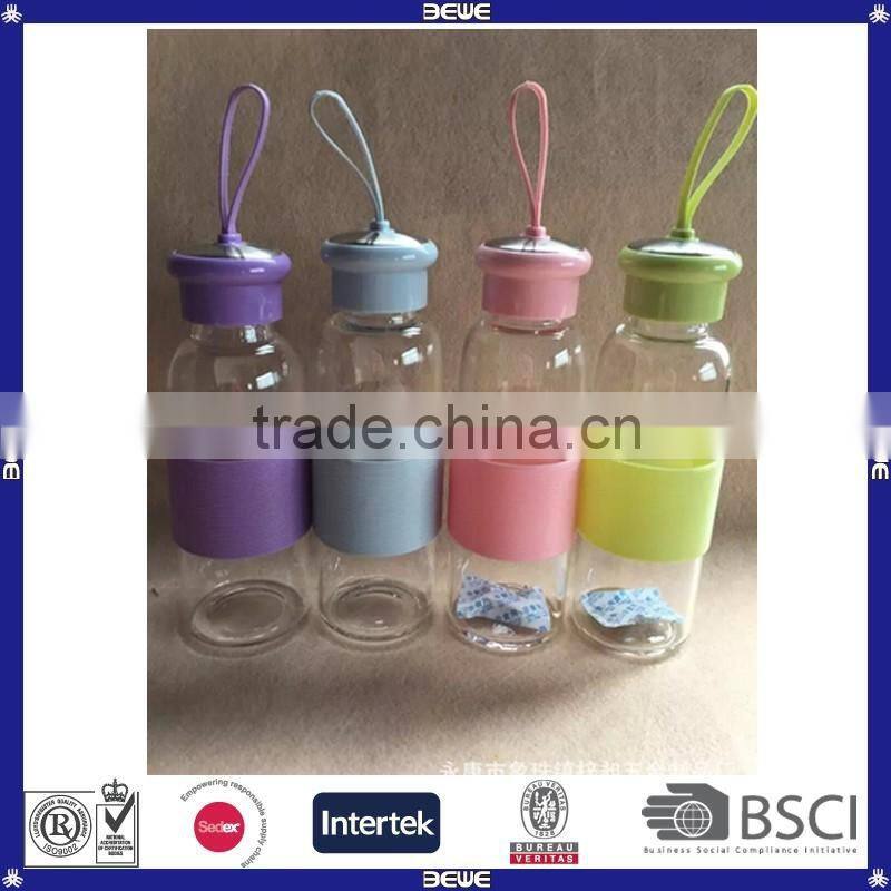 wholesale price custom lemon glass bottle