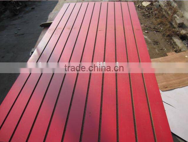 Low price and high quality mdf slotted board for display and decoration