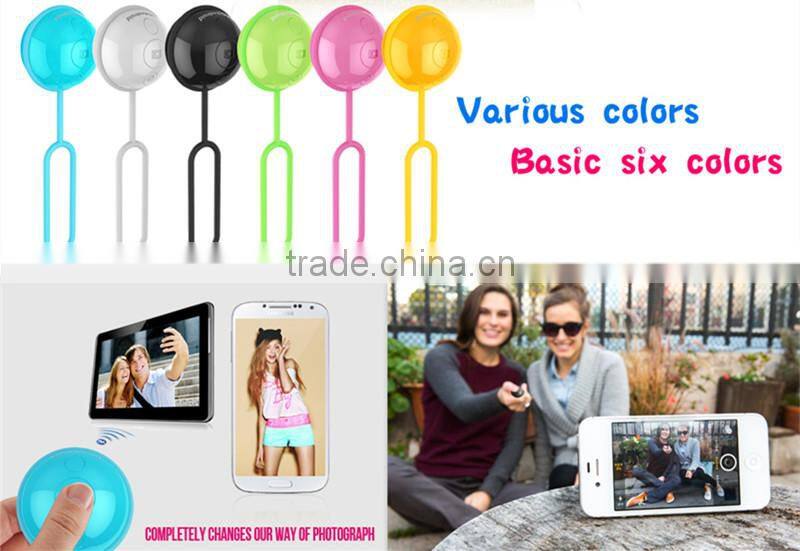 Wireless remote shutter release control roller for iphone