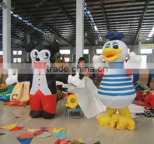 mascot movable cartoon zakumi advertising inflatable movable cartoon