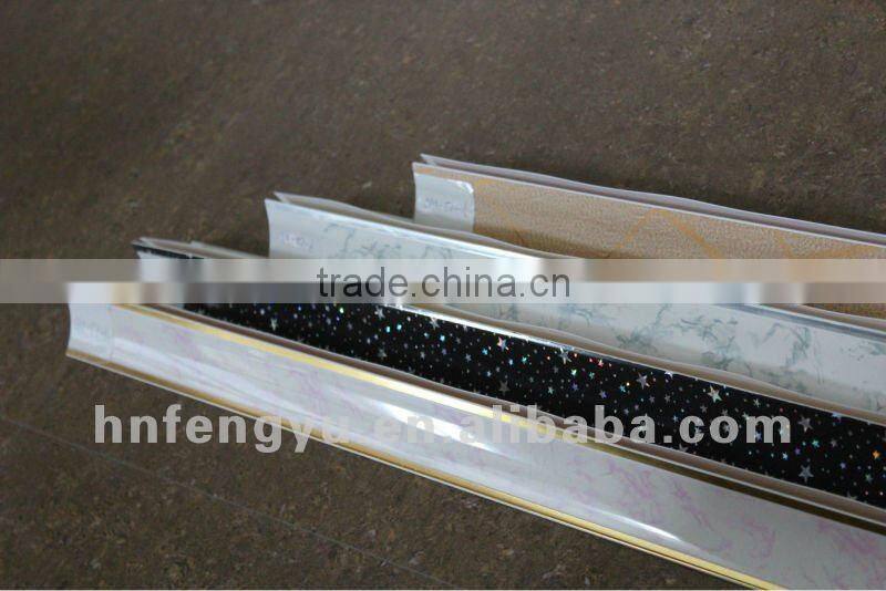 PVC corner&pvc profiler for pvc panel2015