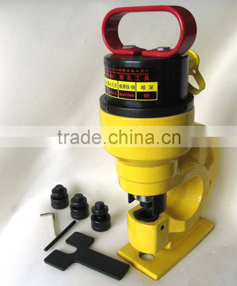 Hydraulic hole punching machine iron worker machine