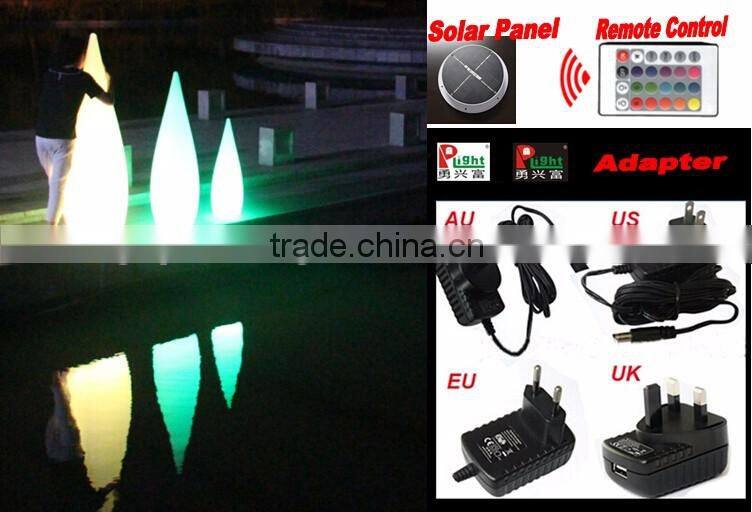 Solar LED light with remote control YXF-2580S2