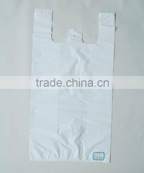 Black HDPE Vest Garbage Bags