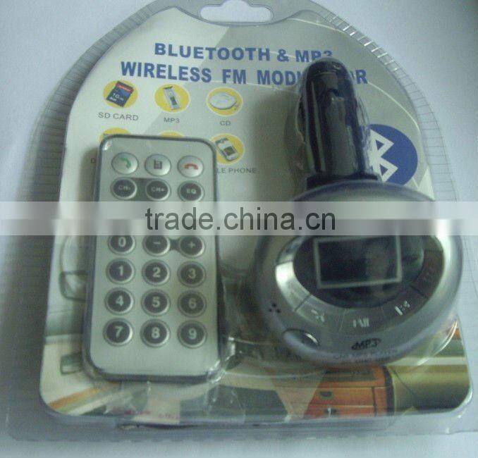 new style mp3 fm modulator Bluetooth