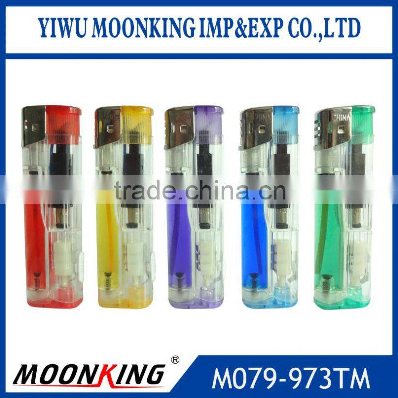 five colors cheap electric lighter torch lighters wholesale led lighter