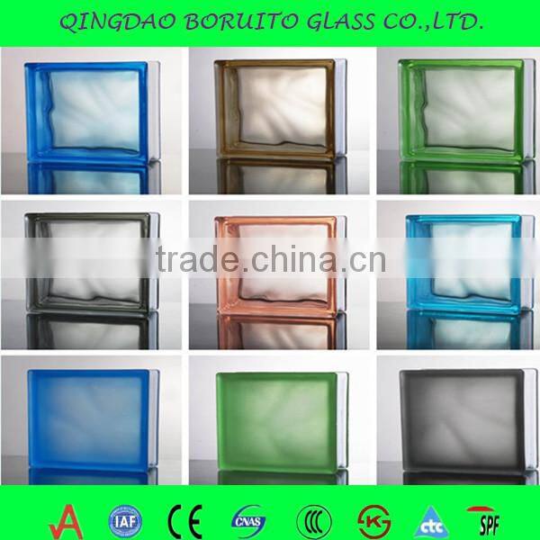 Clear/ Tinted block glass/glass brick (CE&ISO&CCC)