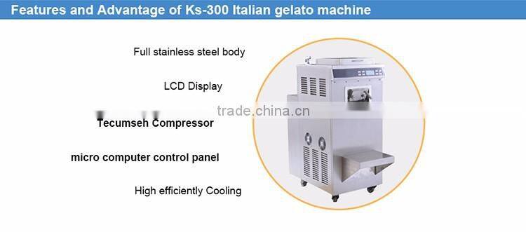 2016 new item european standard quality merry cream machine with CE approved with imported parts