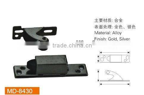 Brass door latch system