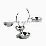 Cupcake Stand Stainless Steel Three Tier Cake Stand