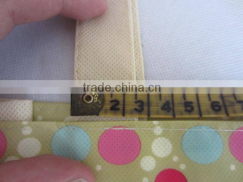 High quality Ultrasonic Wave Non-woven Promotional Shopping Bag