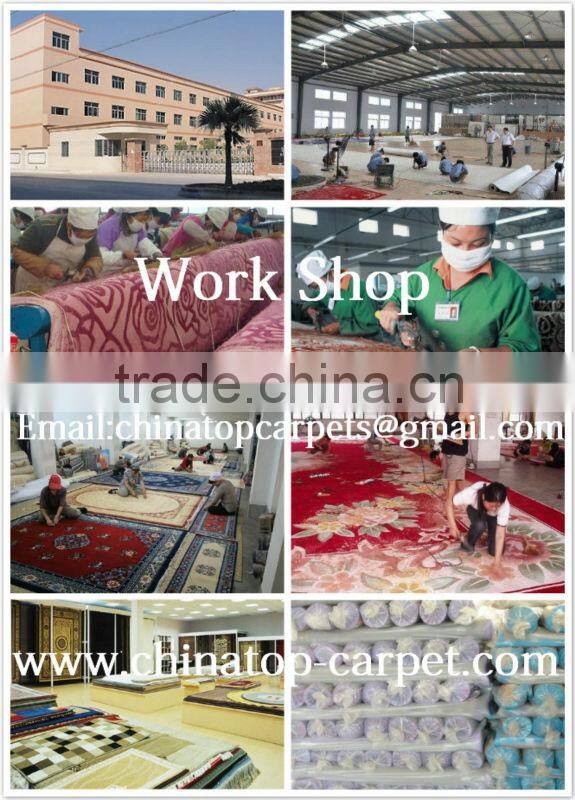 New Design high and low pile polyester shaggy rug