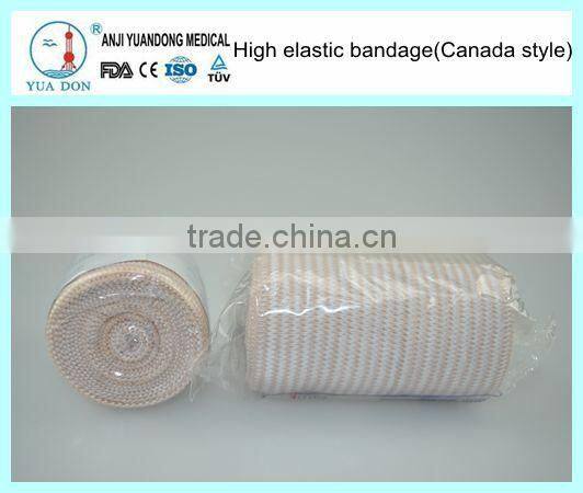 YD50719 Care For Materials Type Colored Elastic Bandage with Various Sizes