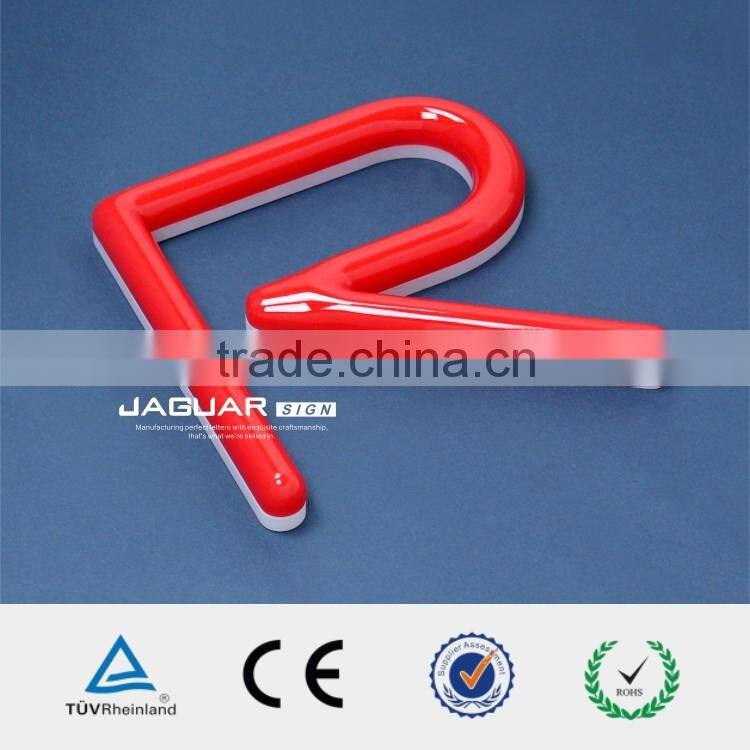 high quality product unique acrylic plastic rgb led neon flex letter sign China Alibaba