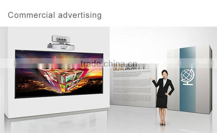 Low cost noise Native 1080p full hd 3d laser projector With HDMI VGA USB For Schools