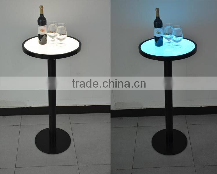 LED products used in bars as table and led winelist luminous cup with led teay