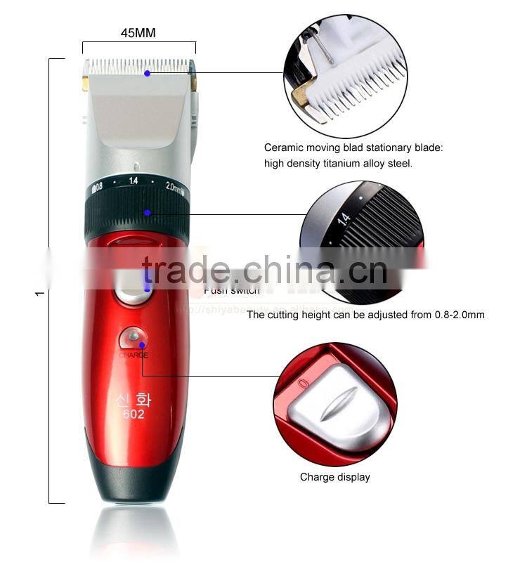 2016 Best Cordless Hair Trimmer Men Clippers Cutting For Baby Children Adults Barber Shop Sharpening Machine