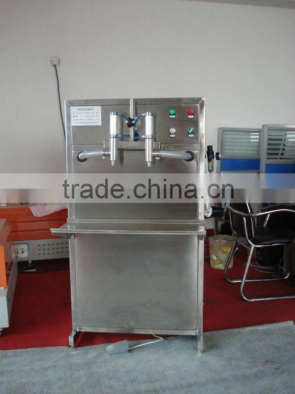 2012 best seller double head quantitave oil packing machine
