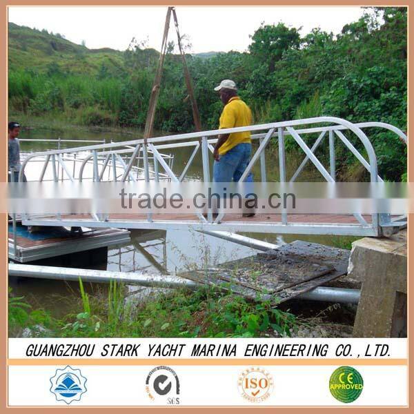 Marine aluminium used boat gangway