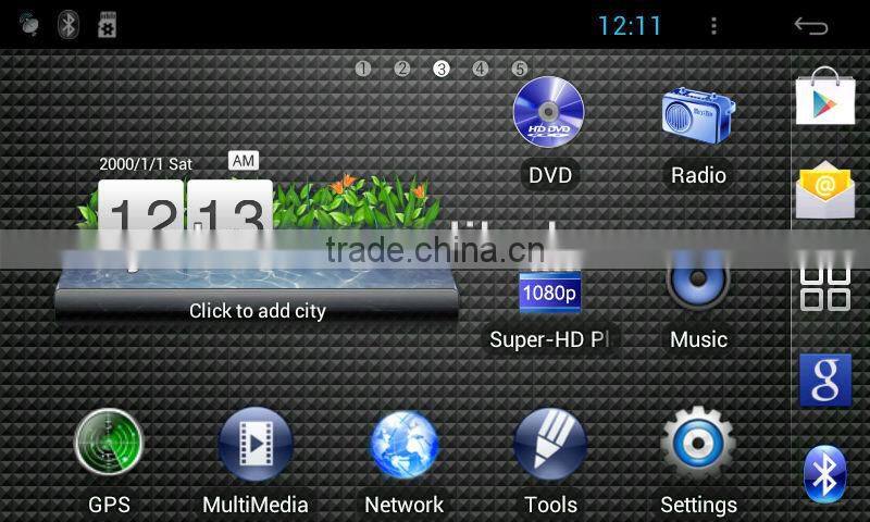 Universal 6.2" Motorized resistance or capacitor touch screen 2 din in-dash android car dvd car pc with wifi 3g