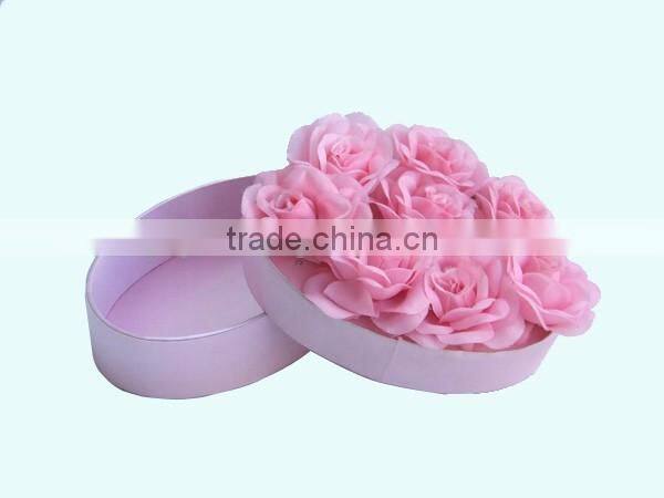 2016 cute box pink Cardboard packaging gift box for wedding