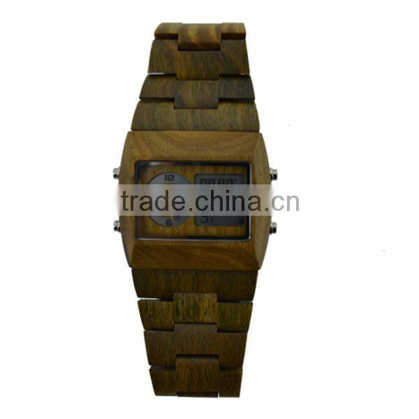 Bewell Handmade Eco-Friendly 100% Natrual Wood Watch Custom Made Souvenir