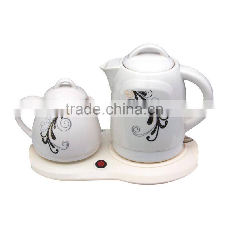 OEM 1.0L small design ceramic kettle high quanlity personalized ceramic tea pots