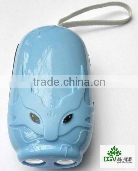 powerful hand-pressing flashlight