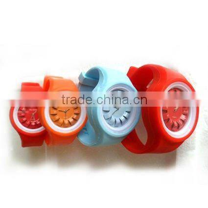 hot sale colorful sports waterproof silicone watch ladies