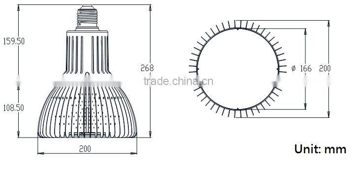 New Arrival Supermarket Stadium Indoor 60W 90W 100W Indoor flood lights