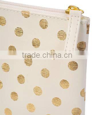 Trendy Pu Lady Hand Cosmetic Bag