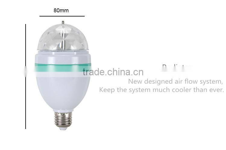 OEM Best Price Self-Rotating LED Disco Laser Light Bulb