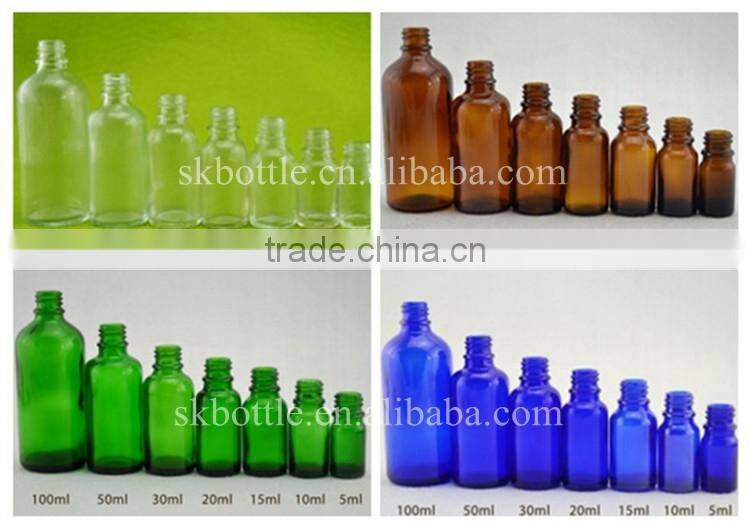 perfume empty glass bottle