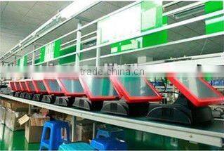 Metal house and metal base 17" pos touch system shenzhen factory