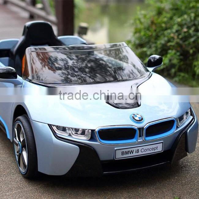 Licensed land rover children battery car with RC ride on car