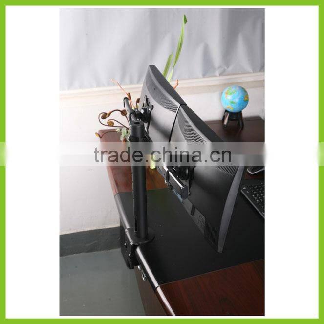 CURVE-D Desk Mount LCD VESA Monitor Arm for Dual 27 inch Monitors