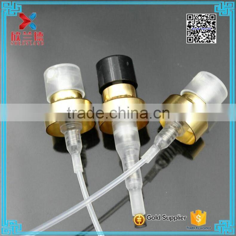 plastic and metal aluminum crimp sprayer pump cap wholeslae